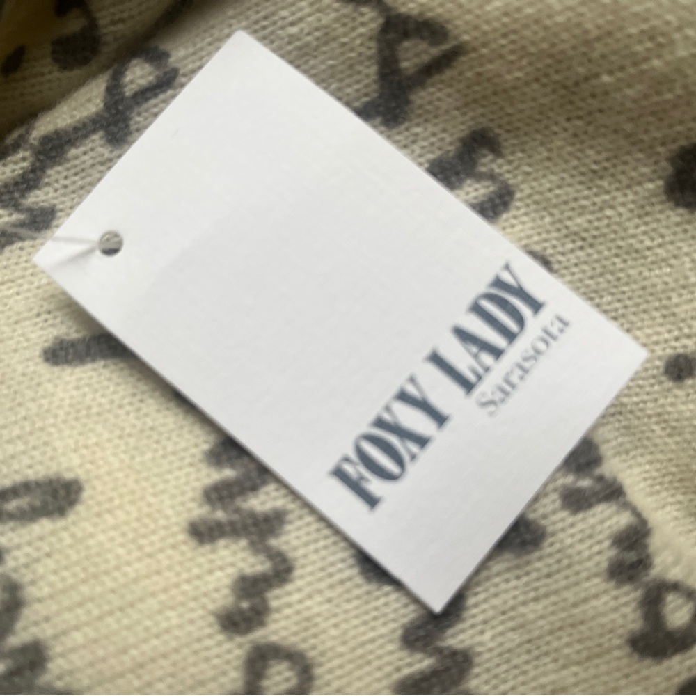 Lisa Todd Normal is Boring NWT Cashmere Sweater - Picture 6 of 7